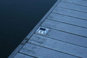 Floating Dock Solar Marine Grade Deck Lights 1